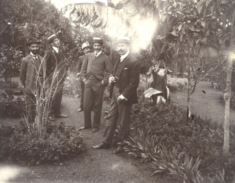 JARDÍN DEL HOTEL SANTA BRÍGIDA