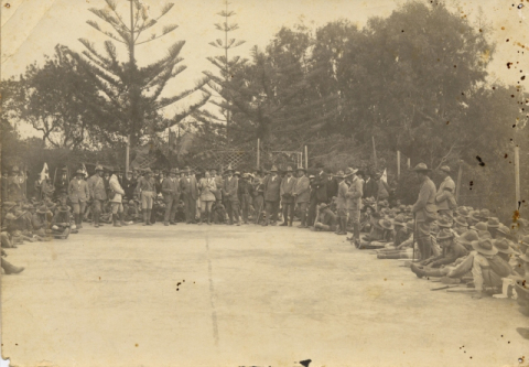 CONCENTRACIÓN DE BOYS SCOUTS EN EL PARQUE SAN TELMO