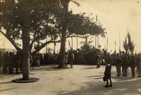 MISA A LOS BOYS SCOUTS EN EL PARQUE SAN TELMO