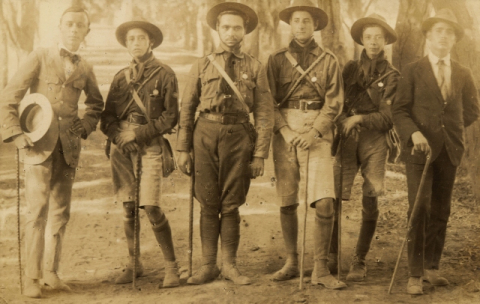 MONITORES DE LOS BOYS SCOUTS