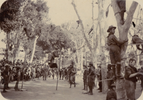 PRESENTACIÓN DE LOS BOYS SCOUTS EN GRAN CANARIA