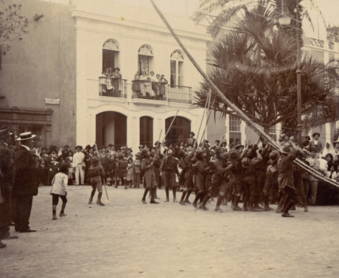 PRESENTACIÓN DE LOS BOYS SCOUTS EN GRAN CANARIA.