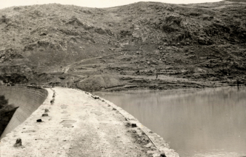 MURO DE LA PRESA DE CHIRA