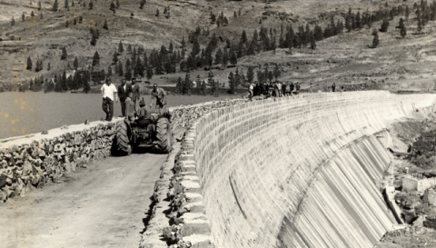 VISITA A LAS OBRAS DE LA PRESA DE CHIRA