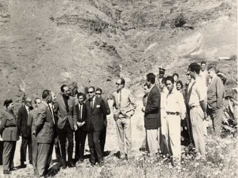 VISITA DE AUITORIDADES INSULARES A LA ALDEA