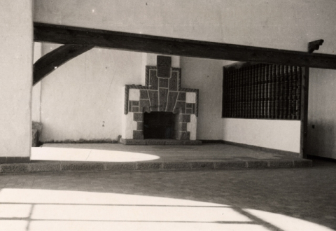 DETALLE DEL SALÓN DEL ALBERGUE DE LA CRUZ DE TEJEDA