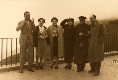 VISITA DE CARRERO BLANCO. EXCURSIÓN A LA CUMBRE.