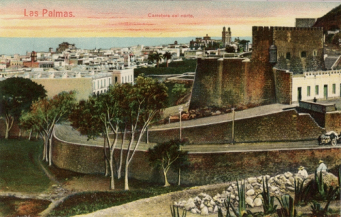 CUARTEL DE ALONSO ALVARADO (CASTILLO DE MATA) Y CARRETERA DEL NORTE