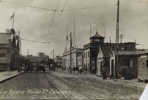 MUELLE SANTA CATALINA, CASETAS Y JUNTA DE OBRAS DEL PUERTO