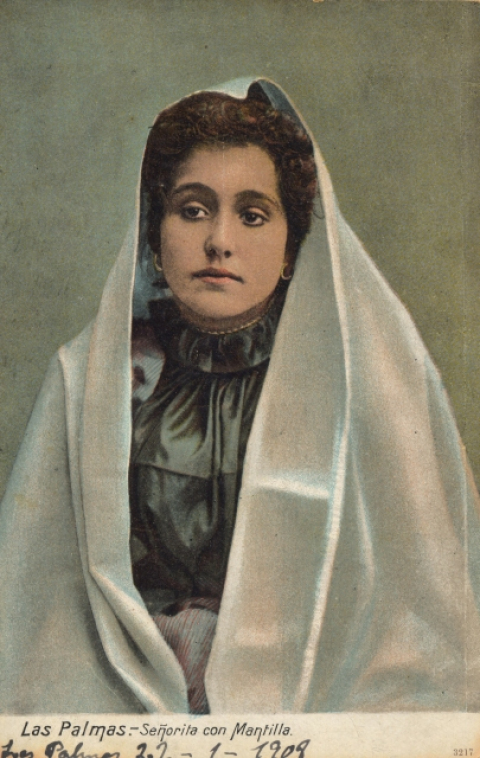 MANTILLA CANARIA