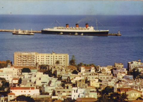 EL QUEEN MARY EN LAS PALMAS DE GRAN CANARIA