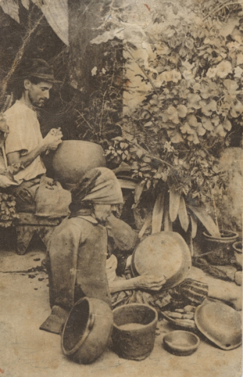 PANCHITO DESBASTANDO Y  MARIA ALMAGRANDO