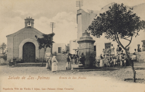 RISCO SAN NICOLÁS, IGLESIA Y FUENTE