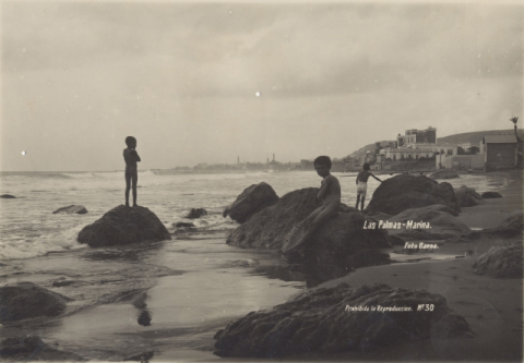 EN LA PLAYA DE SANTA CATALINA