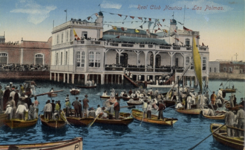 FIESTA EN EL CLUB NAÚTICO. MUELLE SANTA CATALINA