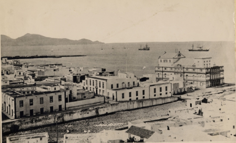 GUINIGUADA Y PÉREZ GALDÓS DESDE LA CATEDRAL