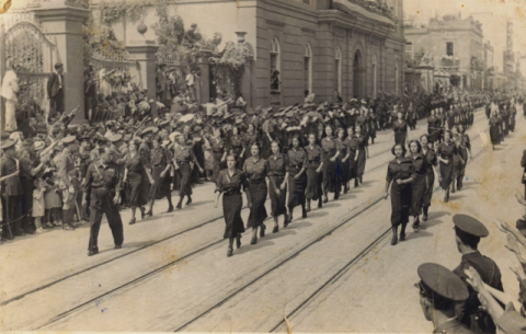 LAS MUJERES DEL FASCISMO ANTE EL GOBIERNO MILITAR