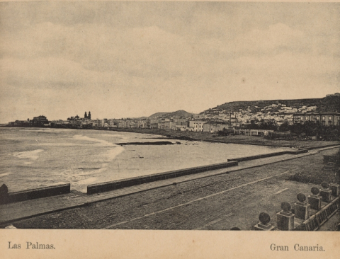 LAS PALMAS DESDE EL MUELLE DE SAN TELMO