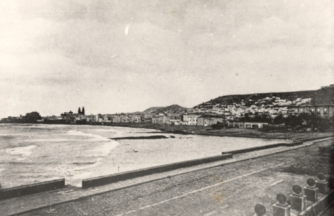 LAS PALMAS DESDE EL MUELLE DE SAN TELMO