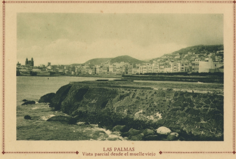 LAS PALMAS DESDE EL MUELLE DE SAN TELMO