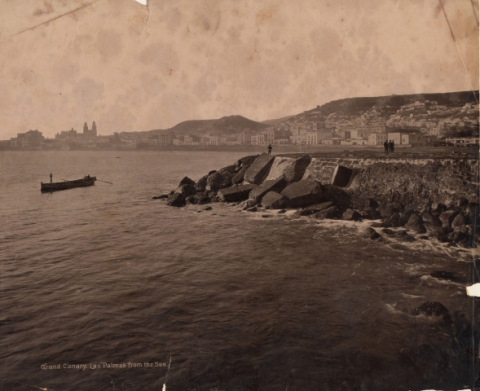 LAS PALMAS DESDE EL MUELLE DE SAN TELMO
