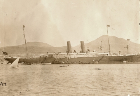 LLEGADA DE ALFONSO XIII