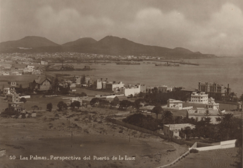 PANORÁMICA DE CIUDAD JARDÍN Y EL PUERTO DE LA LUZ.