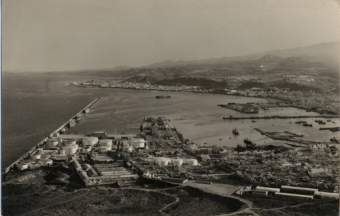 PANORÁMICA DEL PUERTO Y LOS MUELLES