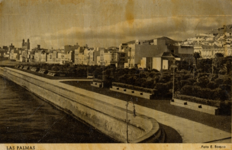 PARQUE DE SAN TELMO DESDE EL MUELLE DE SAN TELMO