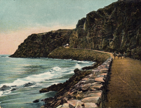 PLAYA, CARRETERA Y TÚNEL DE LA LAJA