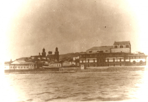 SANTA ANA Y EL GALDÓS DESDE EL MAR