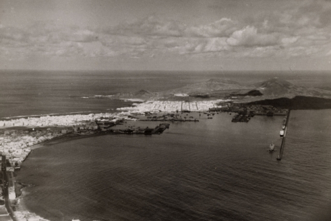 VISTA AÉREA DE LAS PALMAS DE GRAN CANARIA