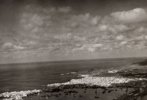VISTA AÉREA DEL ISTMO Y LA ISLETA