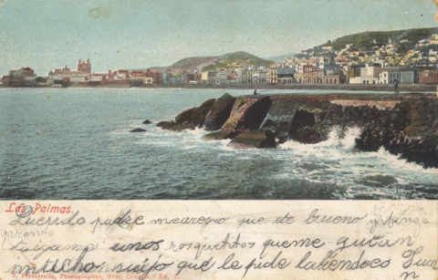 VISTA DE VEGUETA TRIANA DESDE EL MUELLE SAN TELMO