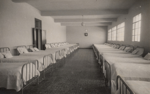 DORMITORIO DEL INTERNADO DE LOS ÁNGELES