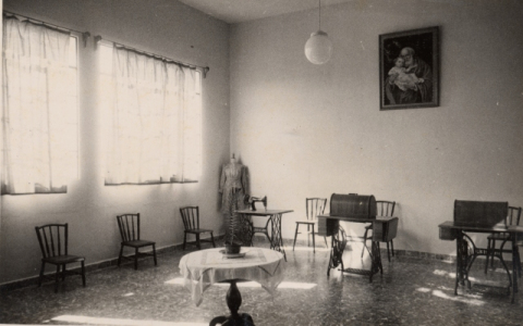 SALA DE COSTURA DEL INTERNADO LOS ÁNGELES