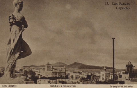 PANORÁMICA DE LAS PALMAS DESDE EL AYUNTAMIENTO