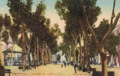 ALAMEDA DE COLÓN Y KIOSKO DE LA MÚSICA